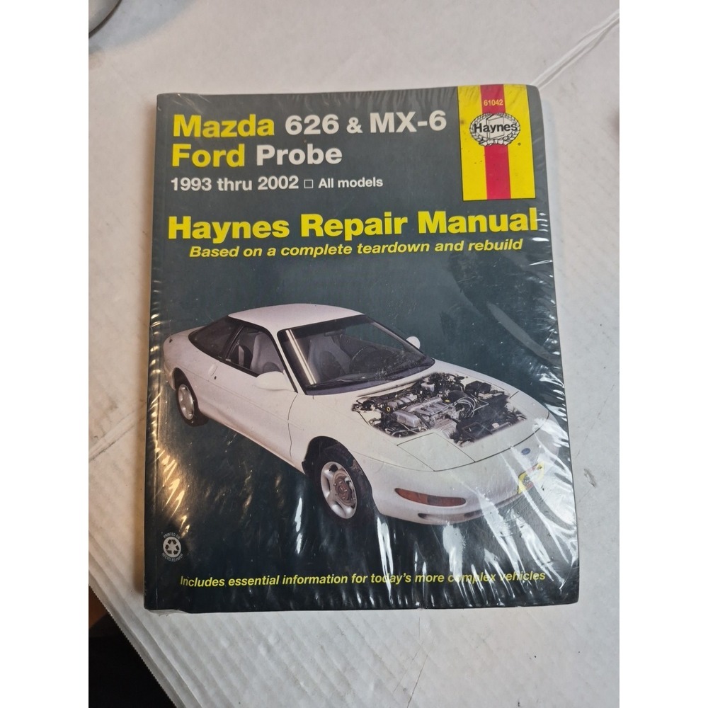 Haynes Publications 61042 Repair Manual for Mazda MX-6 Ford Probe